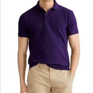 Dark Purple Polo Lg
